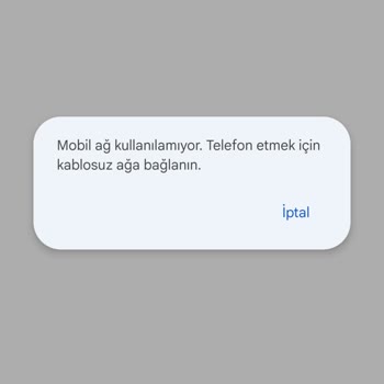 Vodafone Telefon Çekmeme Problemi