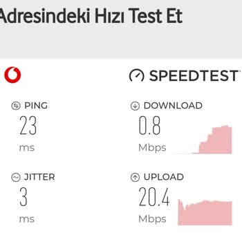 Vodafone Düşük İnternet Hızı