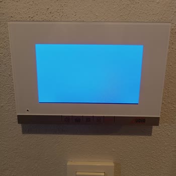 Audio Elektronik Audio Diyafon Mavi Ekran