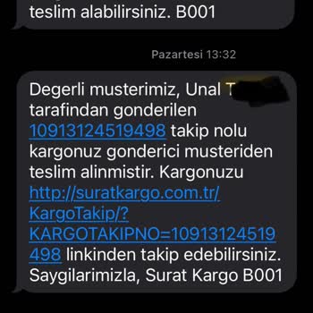 Sürat Kargo'nun Müşteriye Vermediği Önem