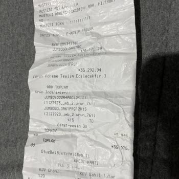 Jumbo Çizik Ve Hatalı Tabak Gönderiyor!