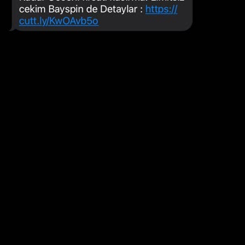 SMS Vodafone Yurt Dışından