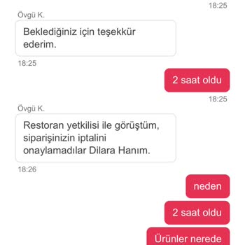 Yemek Sepeti Ücret İade Ve Sorumsuzluk