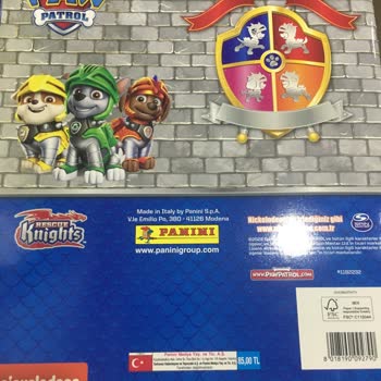 Migros Paw Patrol Çıkartma Albümü Eksik!
