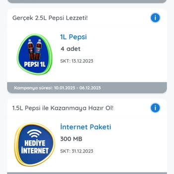 Pepsi Ürün Hediyelerini Alamamak