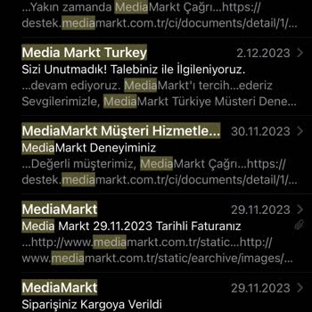 Media Markt 15 Gündür Teslim Edilmeyen Ürün!