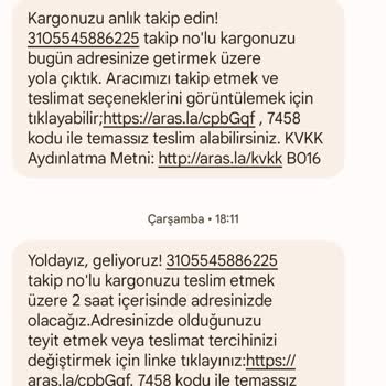 Aras Kargo Şirketi Kargomu Bulamıyor