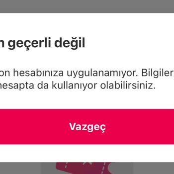 Yemek Sepeti Kupon Kullanım Problemi