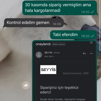 Seyyis Store Kargolama Gecikmesi Ve İletişim Sorunu
