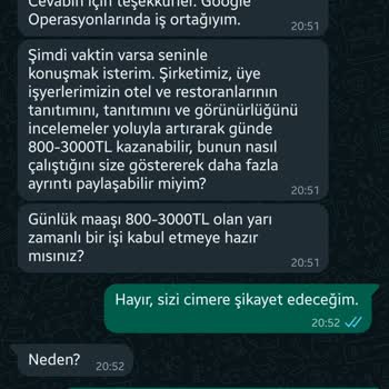 WhatsApp Bilinmeyen Numaradan Mesaj Gelmesi