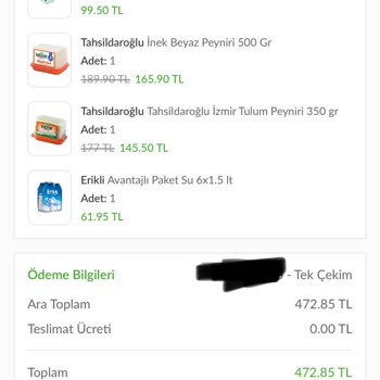 Trendyol Migros Sipariş Yanlışlığı Ve Büyük Mağduriyet