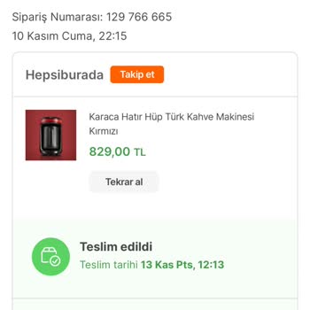 Hepsiburada Bozuk Ürün Gönderdi