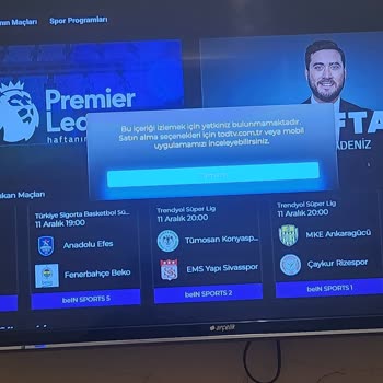 TOD Tv Yanlış Paket Alimi
