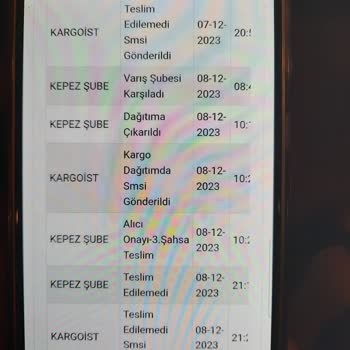 Kargoist Tarafından Günlerdir Bir Türlü Teslim Edilemeyen Kargom