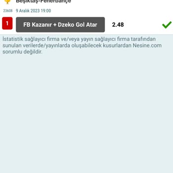 Nesine.com Eksik Para Yatırma