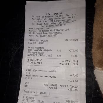 LCW&nbsp; Defolu Ürün Satıp, Değişim Yapmıyor!