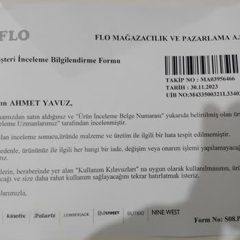 FLO Ayakkabı FLO'dan Aldığım Ayakkabıları Kullanamıyorum Ve İade De Edemiyorum