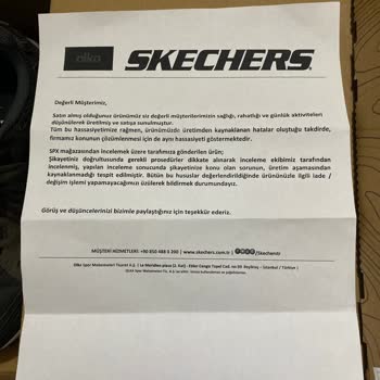 Skechers Ayakkabısının Derilerinin Soyulması