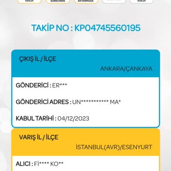 PTT Kargo Kargo Teslimatında Yaşanan Gecikme Ve Dağıtım Merkezi Sorunları