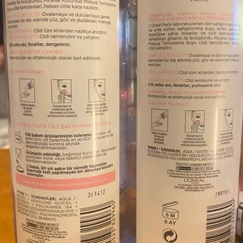 Loreal Yüz Temizleme Suyu