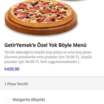 GetirYemek Fazla Ücret Tahsilatı