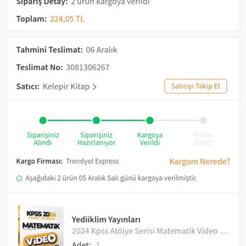 Trendyol Express Ve Hiç Gelmeyen Hatta Kaybolan Kargo