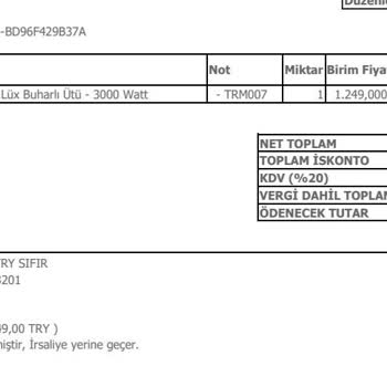 Arzum Ürün 5 Ayda Bozulmuştur.