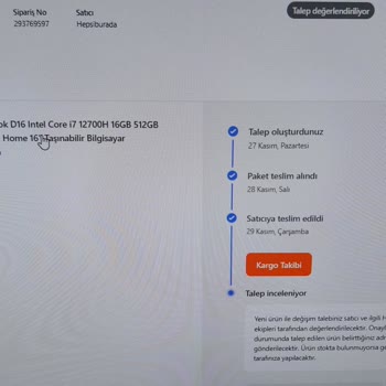Hepsiburada Doğru Ürünümü İstiyorum.