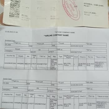 Pegasus Bilet İade İşlemi