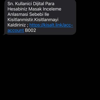 BAŞAK-BİLGİ (sms) SMS Dolandırıcılığı İle İlgili Şikayet