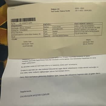 Rize Boyner Calvin Klein. Orijinal Ürün Sattığınızı Artık Düşünmüyorum
