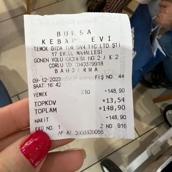 Bursa Kebap Evi Bandırma Liman AVM Bursa Kebap Fiyat Sorunu!