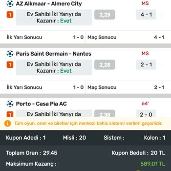 İddaa Kuponumdaki Maçın Yanlış Tanımlanması