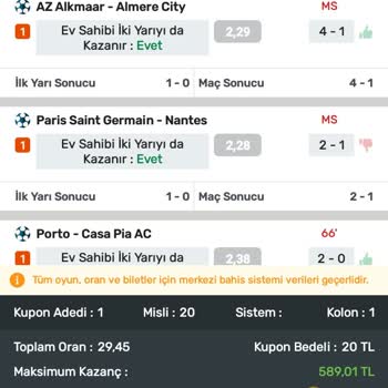 İddaa Kuponumdaki Maçın Yanlış Tanımlanması