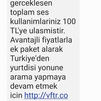 Vodafone Yüksek Fatura Gelmesi
