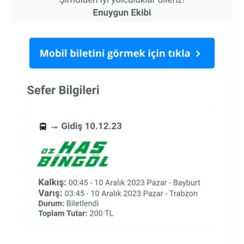 Öz Has Bingöl Turizm Otobüs Gecikme Dolayı