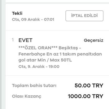 Sahabet Özel Oranla Tutturduğum 3 Kupondan 2 Sinin Kazancına El Koyuldu