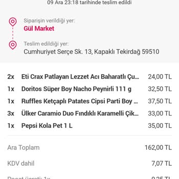 Ülker Ürün Kalitesiz Bayat