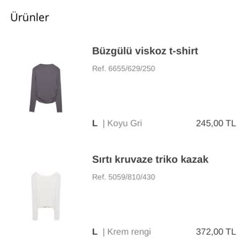 Stradivarius Ürünlerimi Artık Gönder