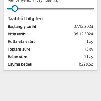 Vodafone Kafasına Göre Taahhüt Yapıyor