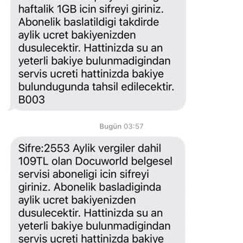 Vodafone Abone Yok Mesaj Gelmesin Bu Numaraya Ve Telefonları Aç