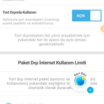 Turkcell Yurt Dışındayım Telefonuma SMS Mesaj Gelmiyor