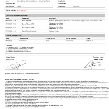 Servisfoni Firmasının Bosch'un Yetkili Servisi Olduğu Yalanı