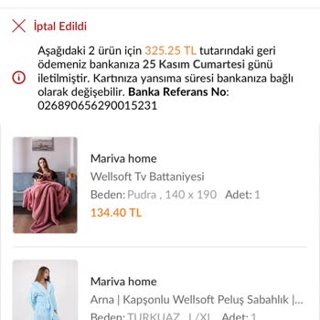 Trendyol İptal Ve İade Ettim Ama Hala Param Yatmadı