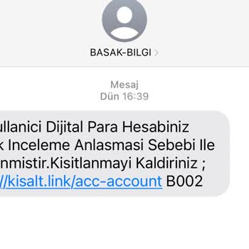 Başak Bilgi SMS Mesajı