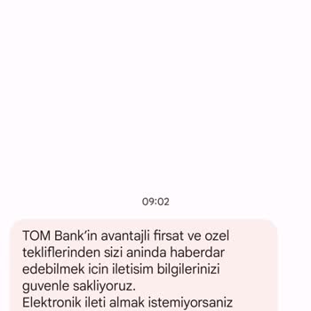Tombank Bilgisiz Ve Onaysız Üyelik