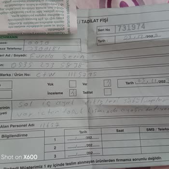 Deichmann Ayıplı Ürün İncele Sonucu Kabul Olmadı