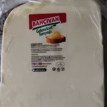 Bahçıvan Tereyağı Margarin Gibi Tadi Var Tereyağ Kokusu Tadi Yok