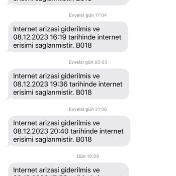 Ankara Batıkent Kasım-Aralık Ayı Superonline İnternet Kesintisi