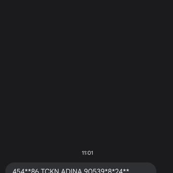 Turkcell Yasal Uyarı Mesajı